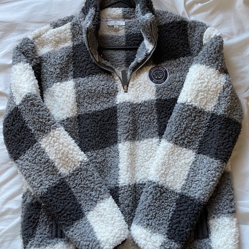 Ivory Ella Sherpa Pullover